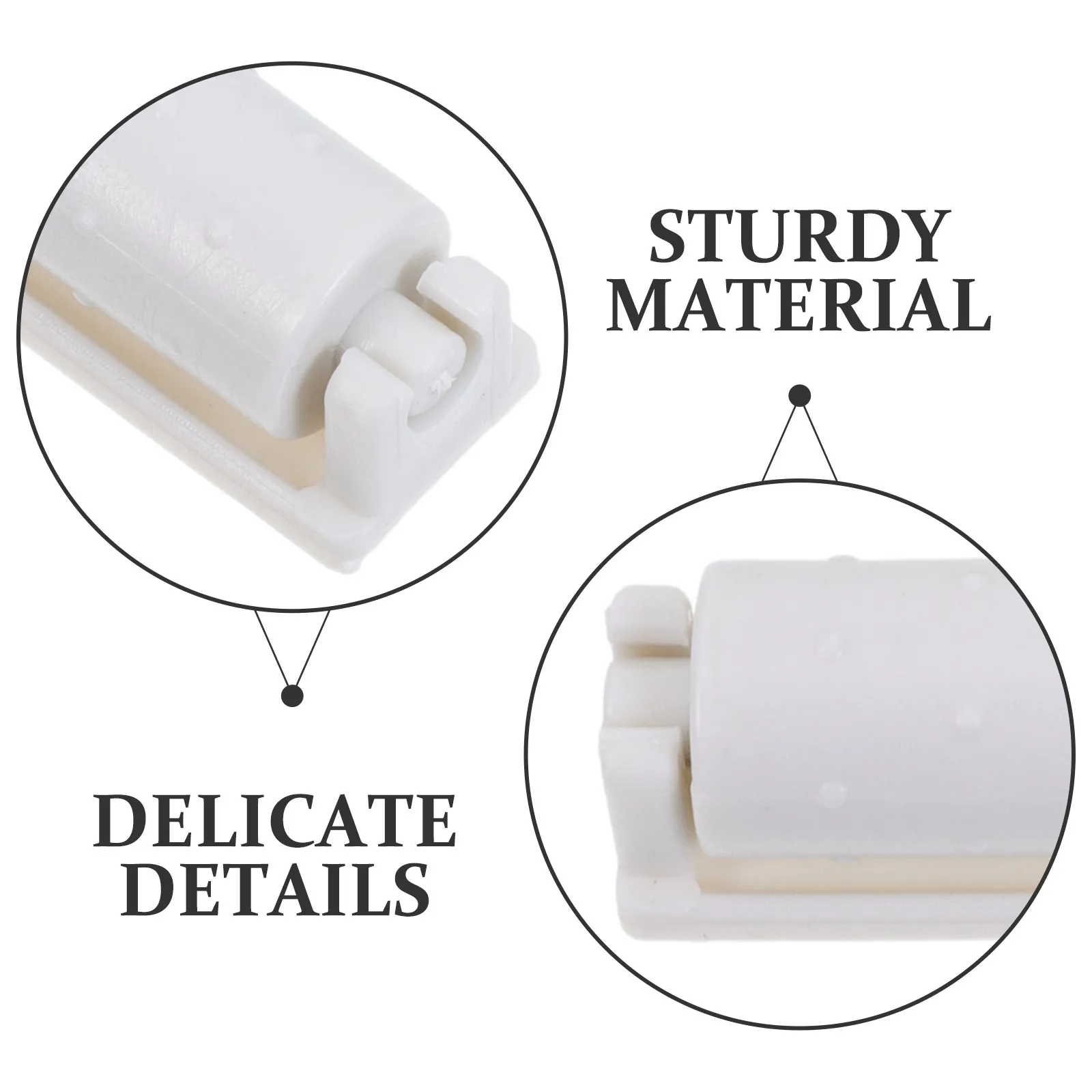 32Pcs Toilet Paper Roller Replacement Spindle High-Strength Plastic Smooth Rotation Universal Fit for Standard Tissue Box and