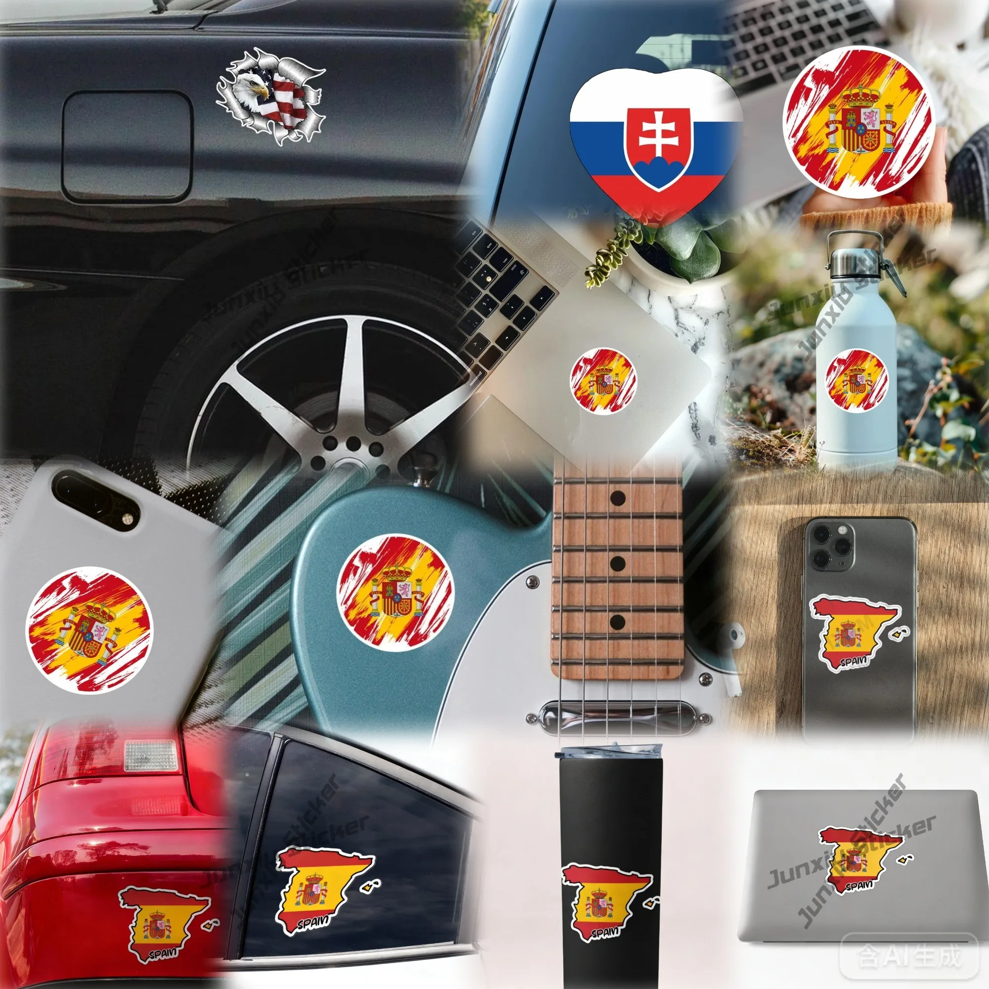 Singapore Flag Oval Sticker An - огляд і ціна Car Accessories Singapore