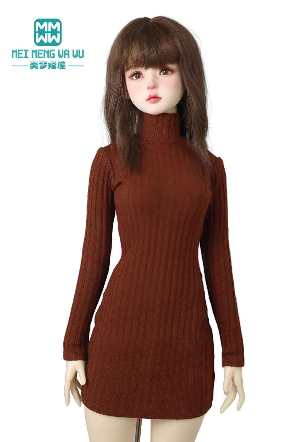 60cm 1/3 BJD Doll Clothes Fashionable sweater fitted skirt Toys Gift
