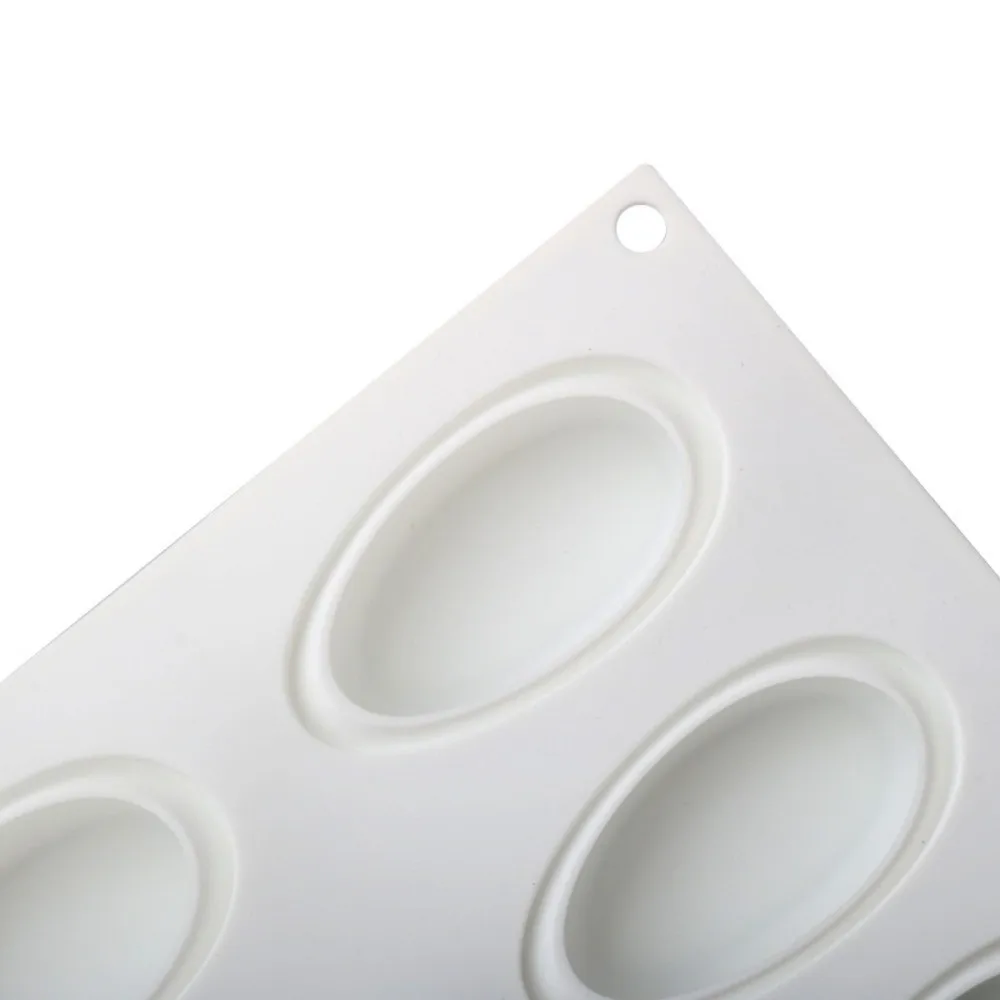 Non-Stick Egg Silicone Mold Waterdrop Shape Flexible Cake Mold Decoration Shell Groove Dessert Mold Dessert Decoration