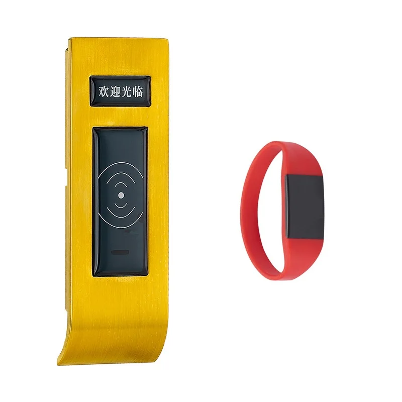 

Digital Electronic Locker Sauna Cabinet Lock With Bracelet For Wood Door Cabinet Locks RFID lock