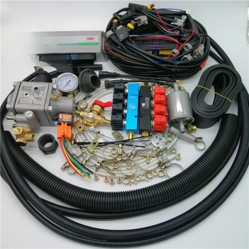 AC300 kit, 8-cylinder electronic control kit, oil to gas CNG liquefied gas accessories, car LPG modification