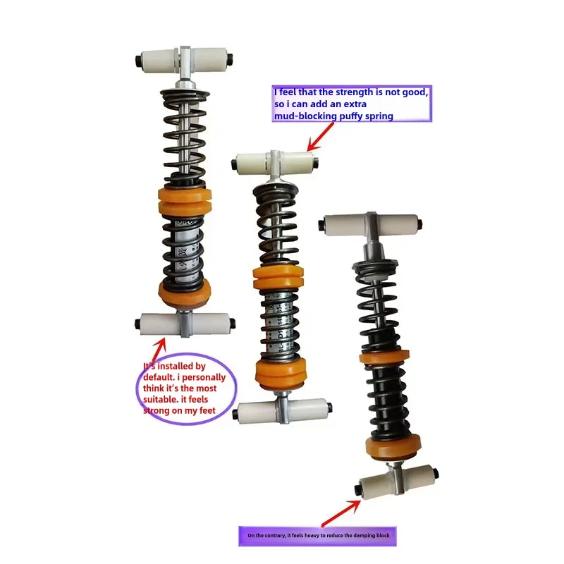 Simulated Racing Game Modification Pedal Clutch Throttle Brake Hydraulic Spring Damper Mod Kit For  MOZA R12/R9/R5/R3