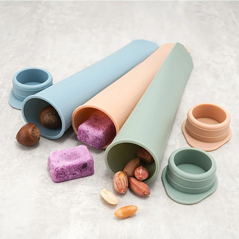 Picture 5: Popsicle Maker Silicone Reusable Summer Popsicle Maker Quick-freeze Self-sealing Popsicle Tubes Ice Cream Kitchen Tool