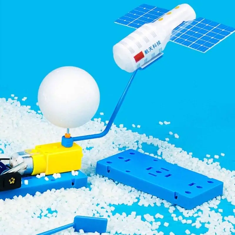 Космическая спутниковая модель наука Science STEM Project Project Satellite Toy Teaching Prop