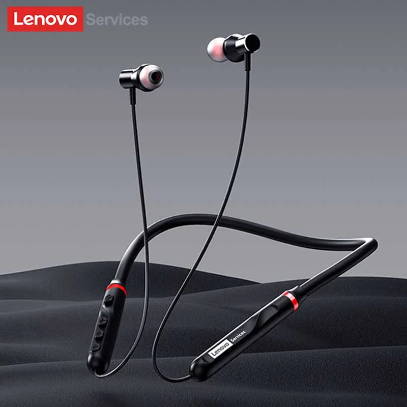 Originele Lenovo Y111 Bluetooth 6.0 hoofdtelefoon Nekband Waterdichte magnetische oordopjes Stereo Running Sport Gaming Draadloze headset