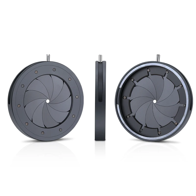 Adjustable aperture component Manual machinery Aperture aperture adjuster Lens modification Laser accessories Optical research