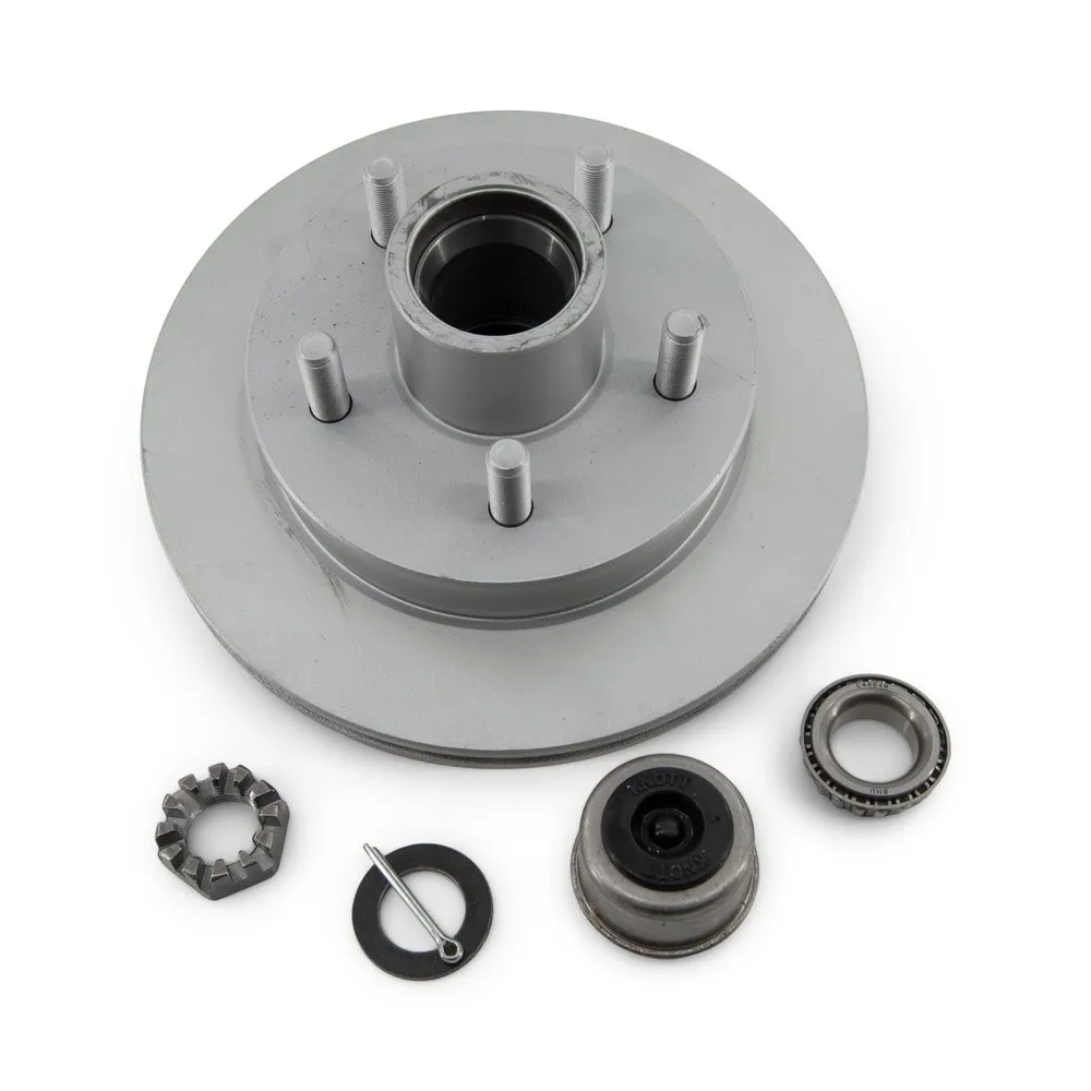 Knott Boat Trailer Disc Brake 10 inch 5 Lug Integral Replacement Hub Rotor