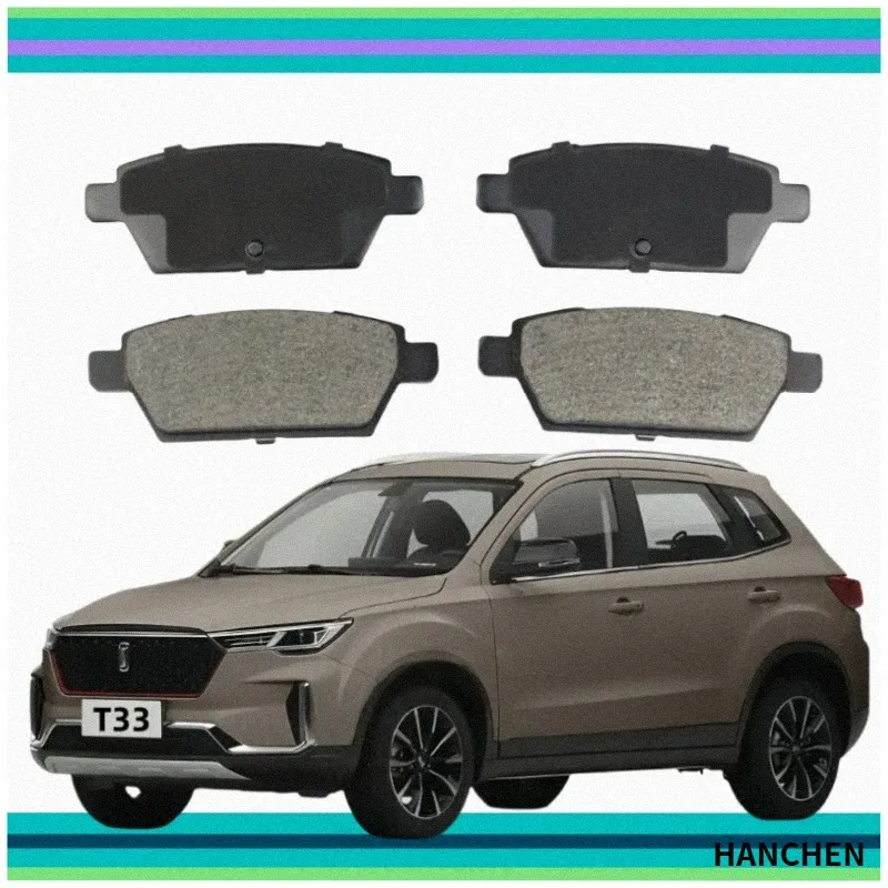 For FAW Bestune T33 Front Brake Pads/Rear Brake Pads/Auto Parts K-26005 K-26004