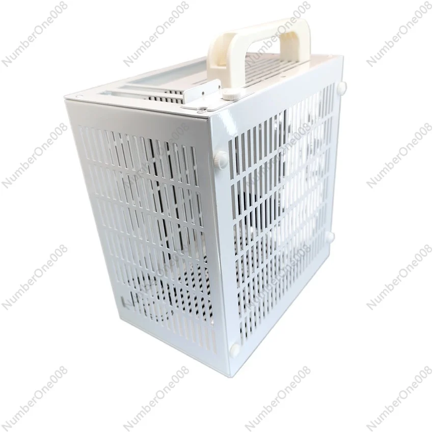 

Корпус для ПК B1 Full Aluminum Mini ITX с вертикальным креплением для видеокарты, портативный, с прямым подключением к блоку питания SFX, утолщенный, 8.5 л