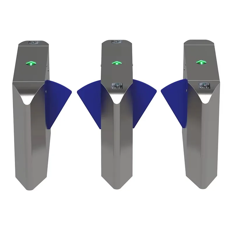 High-end Quality Anti-collision Flap Barrier Gate Angular Wing Gate Scenic Ticketing System