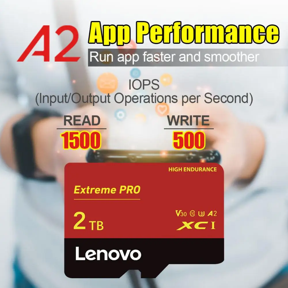 Lenovo A2 U3 Micro TF SD Card Mini SD Card 128GB Class10 High Speed Write Super Compatibility Phone Camera Meomory Card Original