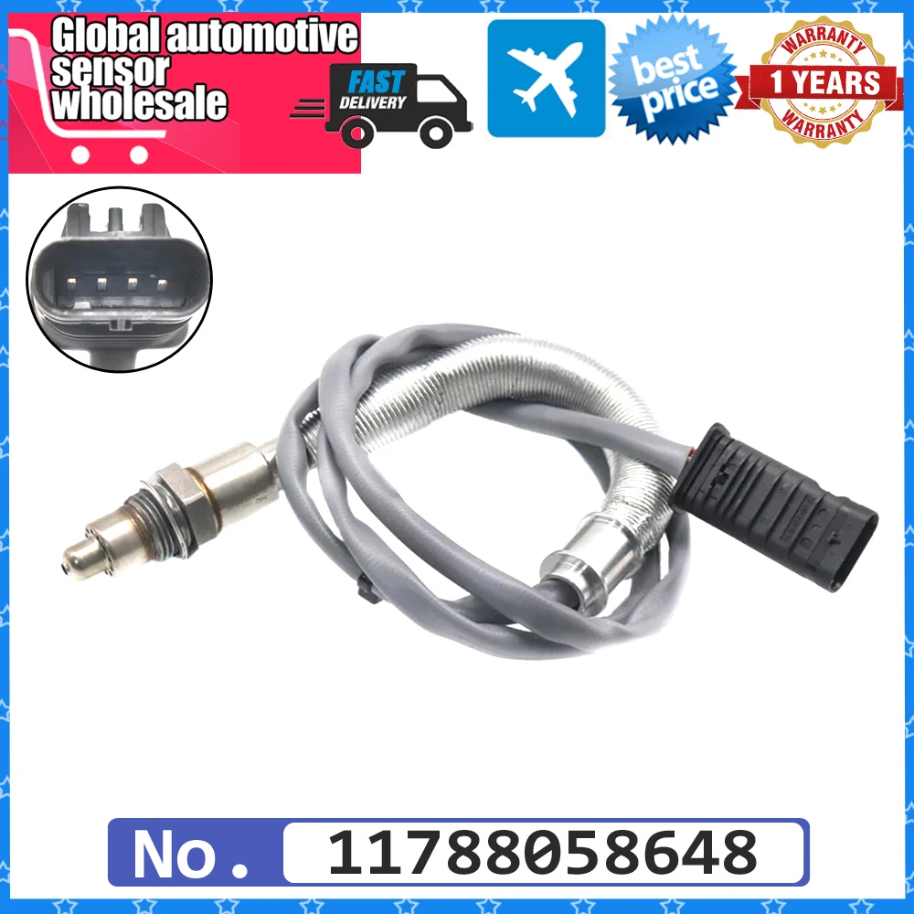 Car NEW Air Fuel Ratio Lambda O2 Oxygen Sensor for BMW X3 2020-2023 For BMW X4 2019-2023 2.0L 3.0L 11788058648 11-78-8-058-648