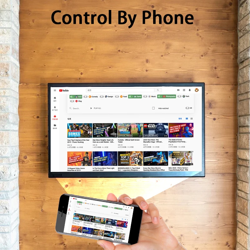 24*36/28*36 Inch Modern Android Smart Mirror TV Illuminated Gym Bathroom Use Factory's Smart Dressing LED TV Mirror Shield #4