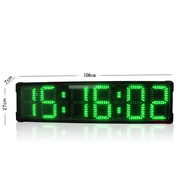 Large LED Countdown Timer Digital Countdown Clock with stopwatch