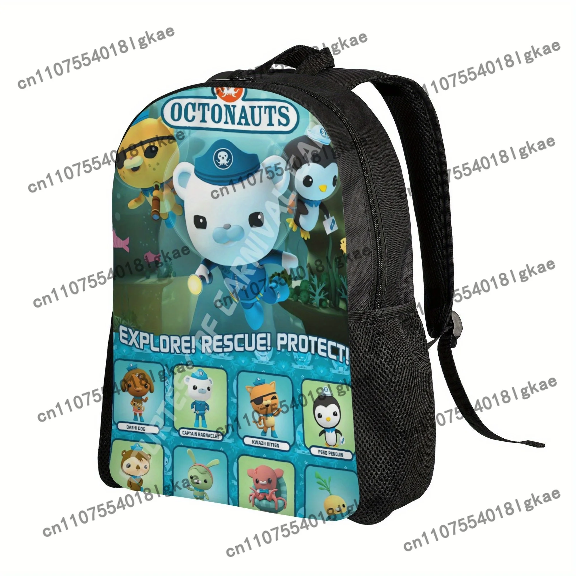 Everyday Single Layer Backpack That Keeps It Simple The Octonauts A Go to Carry for Coffee Runs, Classes, or City Wanders, Backp
