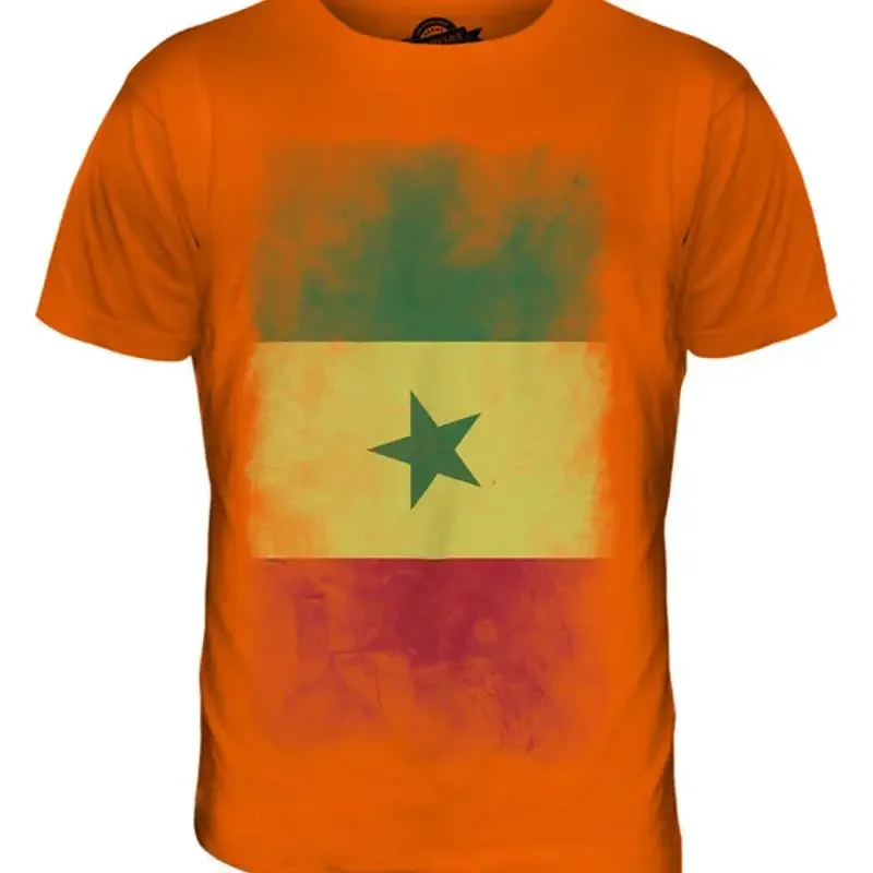 Senegal Faded Flag …