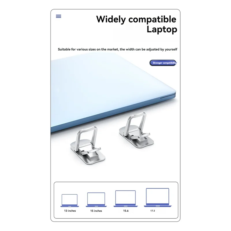 Edt-mini suporte para laptop, refrigerador portátil, suporte elevado, dobrável, invisível, riser para laptops/tablets/teclado