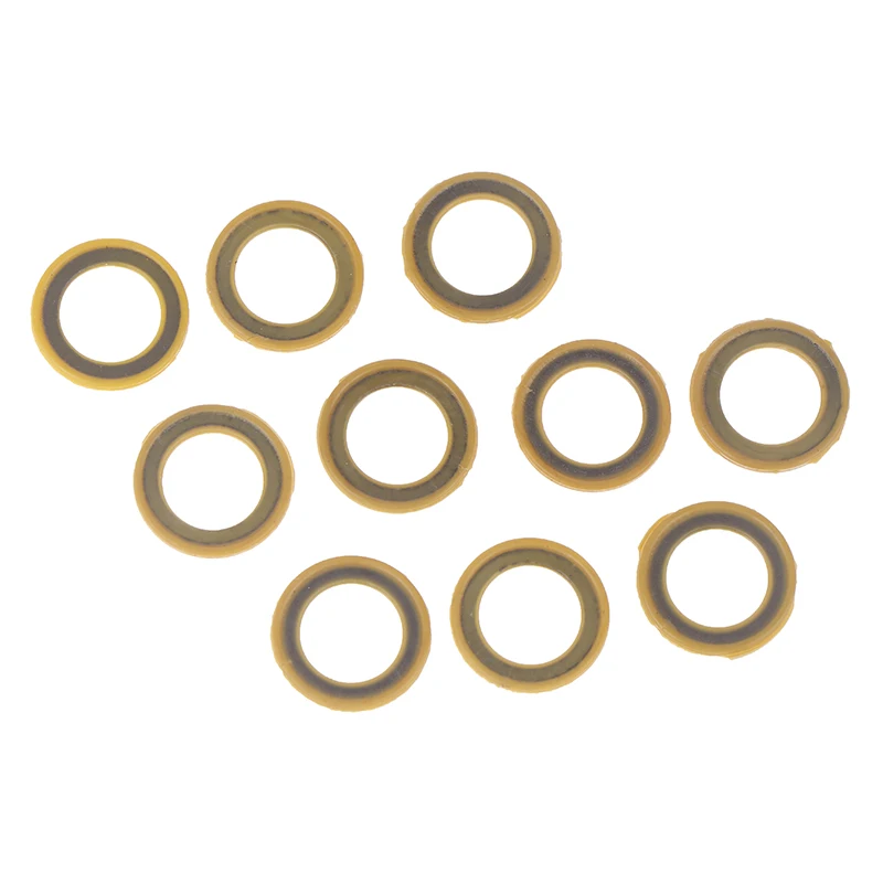 حزمة سهلة الاستخدام مكونة من 10 قطع من حشية سدادة تصريف زيت التشحيم 26-830749 للقوارب البحرية Mercruiser & Mercury