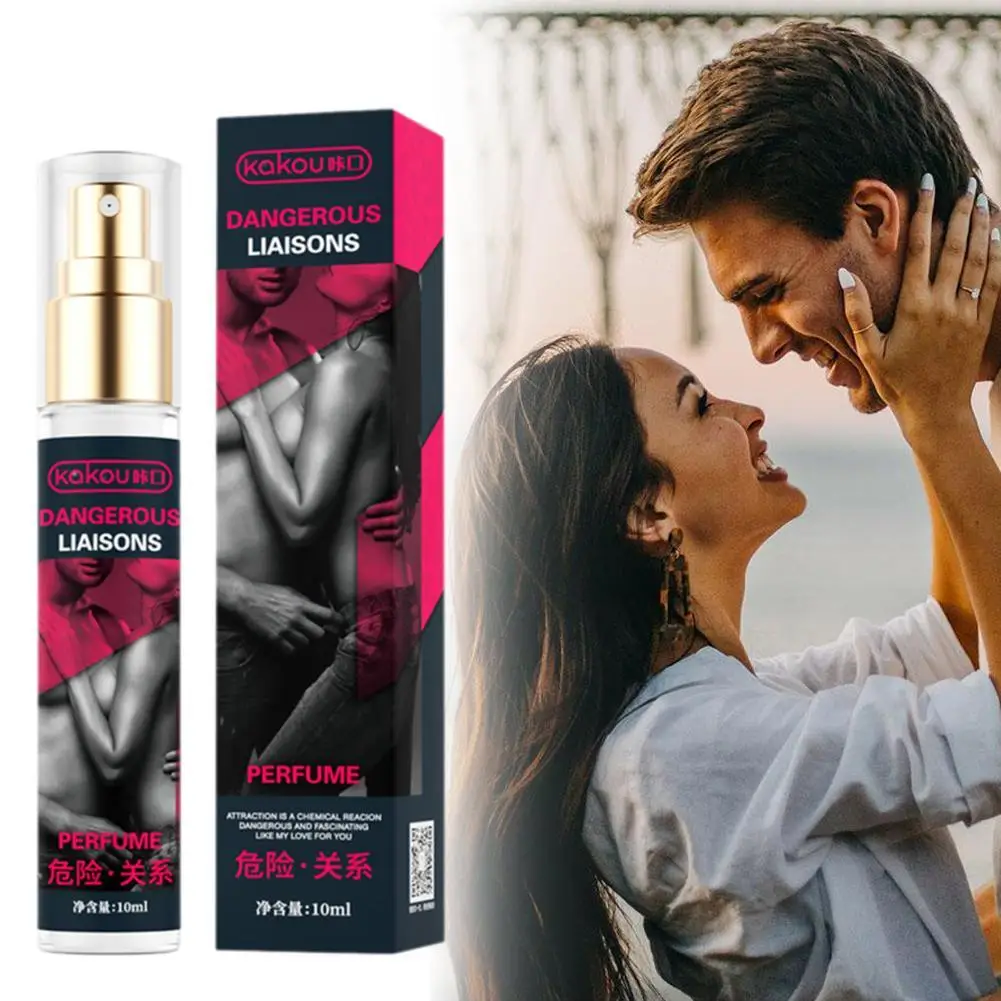 1PC Perfume Pheromones For Women And Men Gold Powder Long Lasting Stranger Love Perfume 10ML