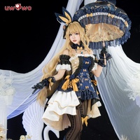 IN STOCK UWOWO Exclusive Genshin Impact Fanart Navia Bunny Suit Cosplay Costume With Umbrella