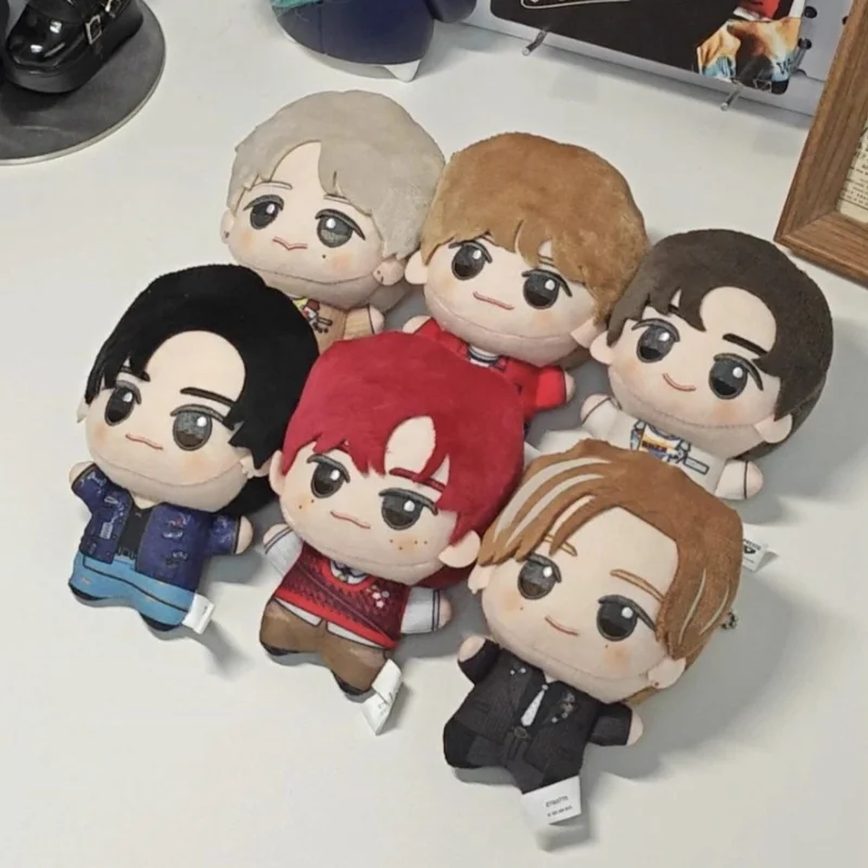 

11cm Cartoon Doll Riize‌ Boy Band Member Wonbin Kawaii Soft Cotton Doll Bag Keychain Decoration Collectible Toys Fans Gift