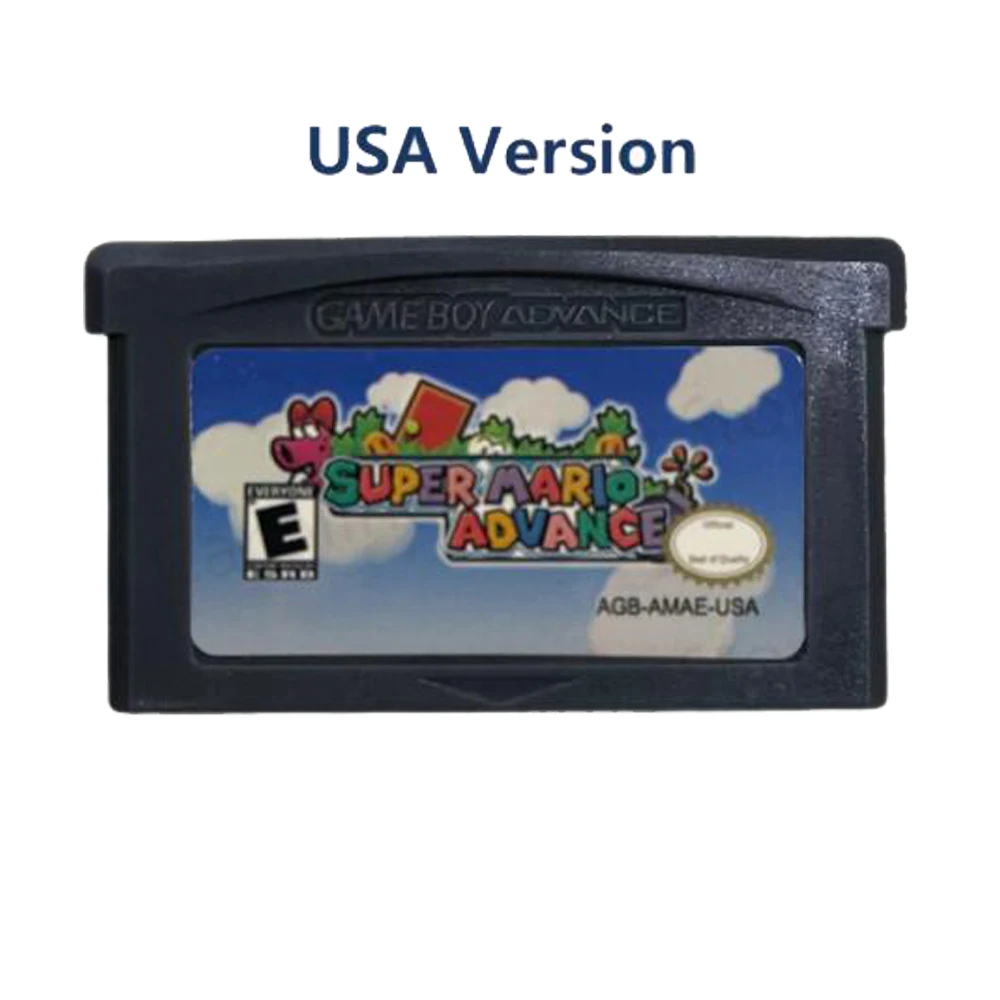 GBA Game Cartridge 32-Bit Video Game Console Card Advance Wario Land 4 Mario Kart for GBA NDS