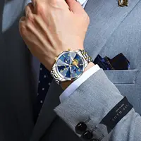 POEDAGAR Luxury Men Watch Top Original Waterproof Luminous Chronograph Man Wristwatch Stainless Steel Quartz Men's Watches Reloj 5