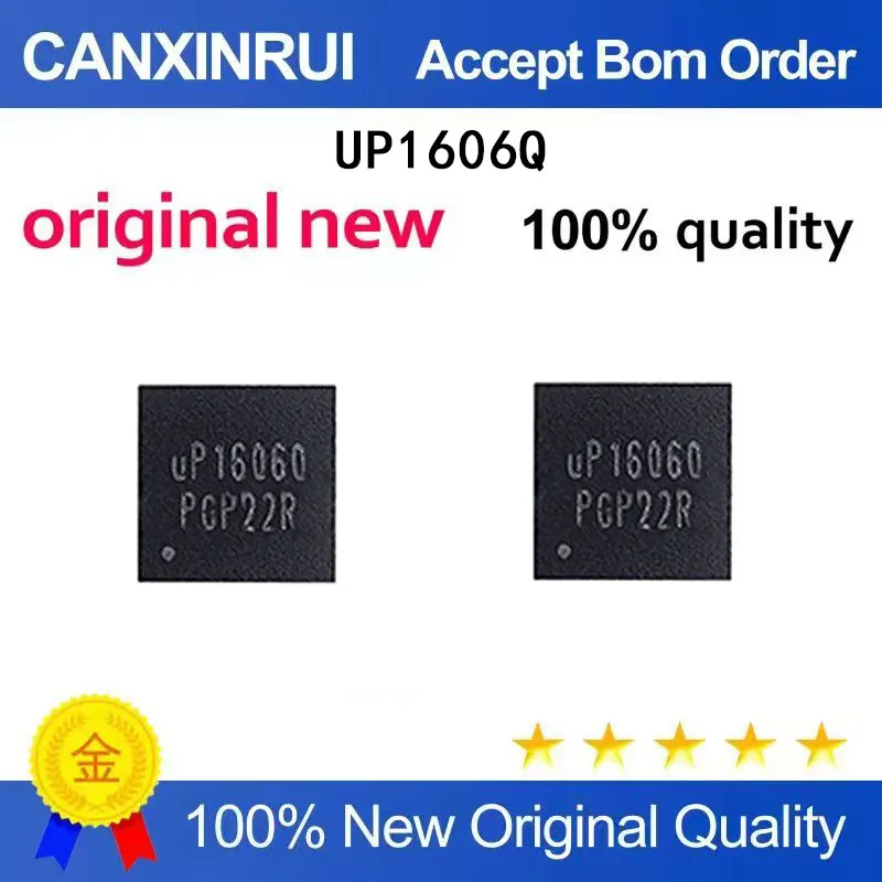 

(5-100 Pieces) Brand new stock UP1606QQAG UP1606Q UP16060 QFN24