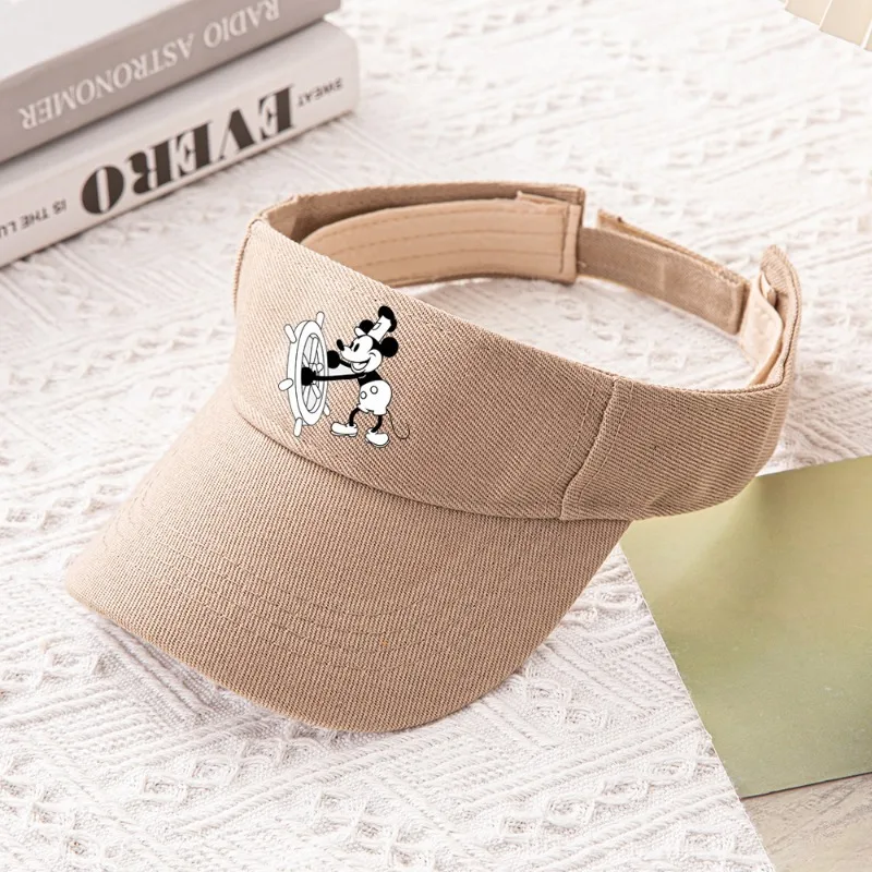 Disney mickey vazio topo língua de pato chapéu anime personagem pára-sol ao ar livre montanhismo chapéu maratona caminhão motorista chapéu presentes