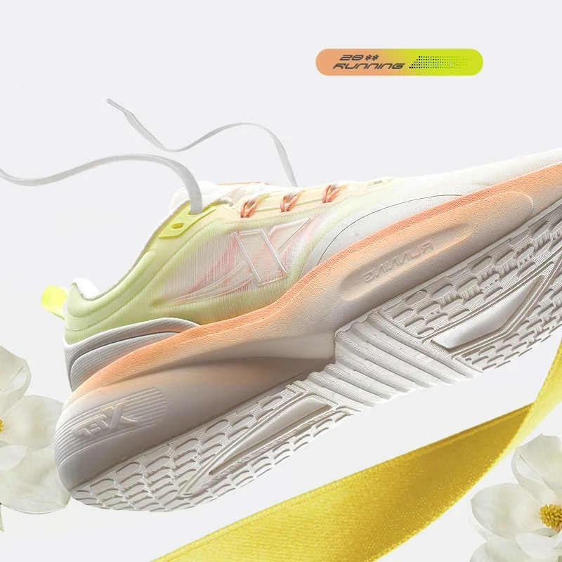 Buty do biegania Xtep Mystic Plume 5.0 dla kobiet 2024 Wiosna Amortyzacja Buty sportowe treningowe Odbicie Trampki 875118110013 — zdjęcie 4