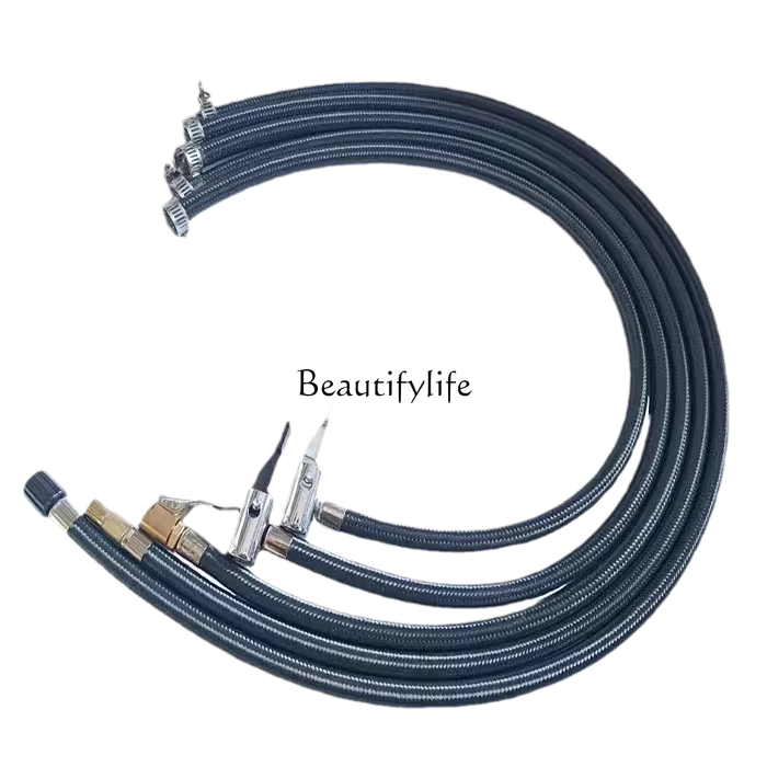 

yj15 Car trachea Car rubber tube Gauze braided tube Extension connection hose fitting