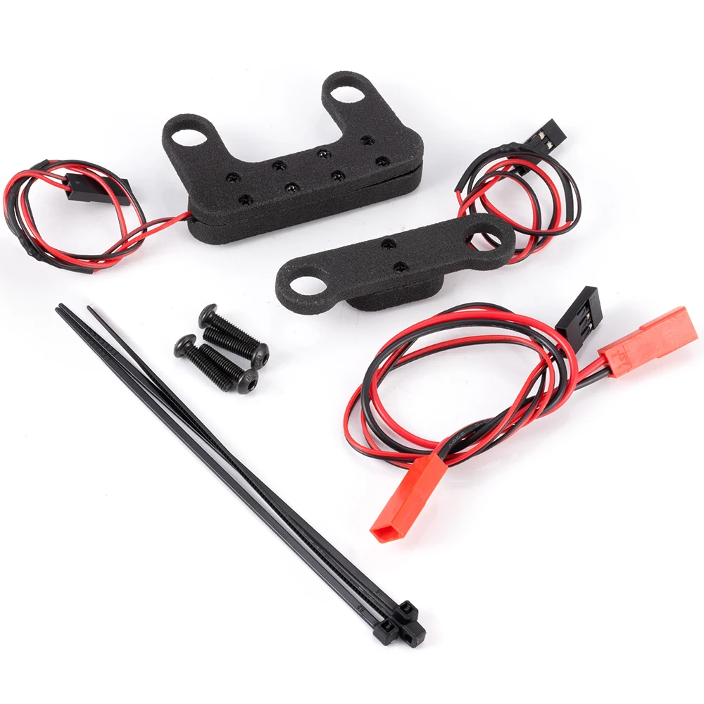 

YEAHRUN Front Headlight+Rear Taillight+Side Light Grop Set for ARRMA Gorgon 1/10 RC Car Monster Truck Upgrade Accessories Parts