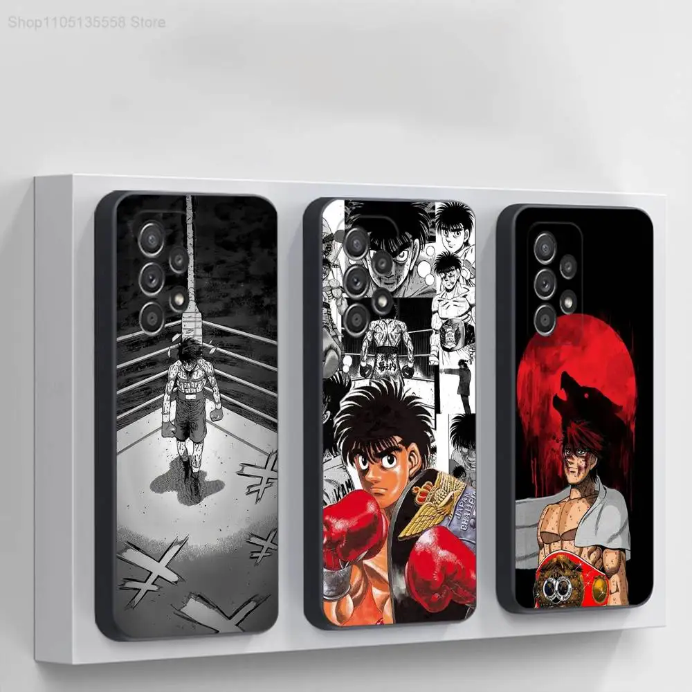 

B-Boxing H-Hajime Phone Case For Samsung S 25,24,23,22,30,21,10,9,Ultra,Plus,Lite,FE,4,5G Black Soft Case