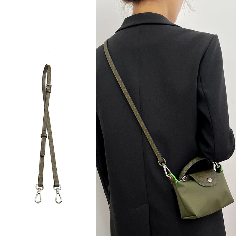 New Bag Strap For Longchamp Bag Transformation Accessories free punching For Mini Bag Shoulder Strap Mini Bag(No including Bag)