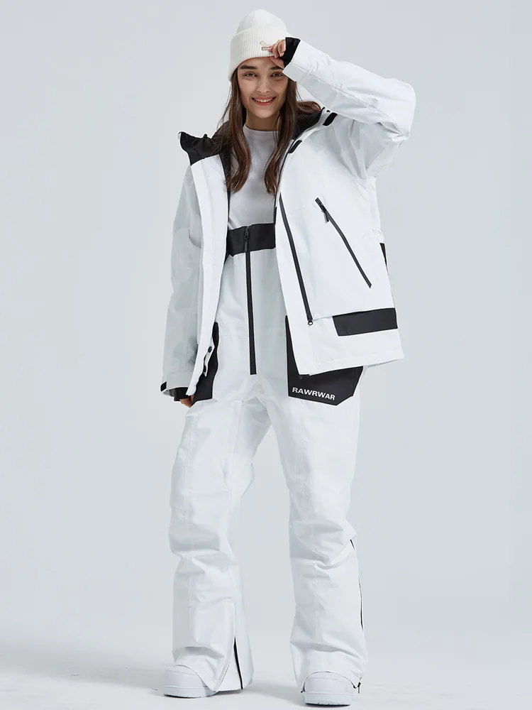 MUTUSNOW 2025 New Ski Suit Unisex Waterproof Windproof Thermal Snow Jacket And Pants Set for Couples Outdoor Winter Sports - Image 2