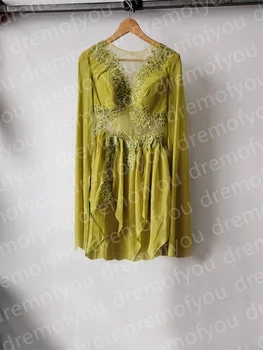 Eleganti abiti da sera corti celebrità per le donne scollo tondo al ginocchio Prom Party Gala Special Events Dress 2024