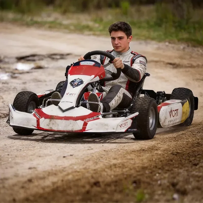 Trail Rider Off-Road Go Kart 4130 Chromoly Steel Frame 225cc Zongshen Powered Buggy All Terrain Turf Tires Racing Cart