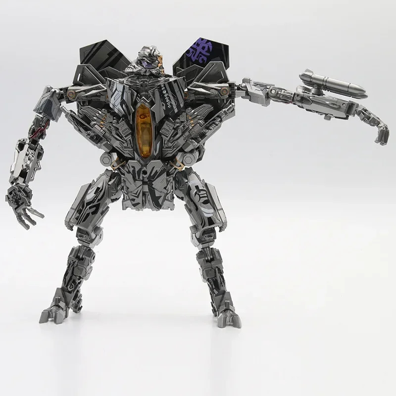 Schwarze mamba transformation spielzeug LS-04S ls04s stern rote spinne ss vergrößerte version modell f16 kämpfer deformation roboter