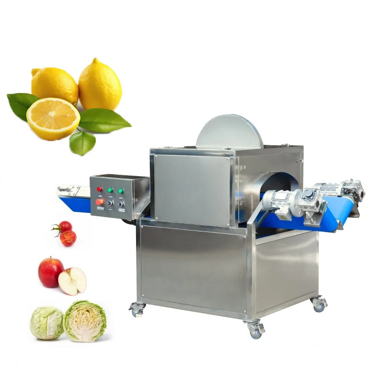 Lemon Tomato Cube Splitter Machine/ Fruit and Vegetables Slices Cutting Processing Machine