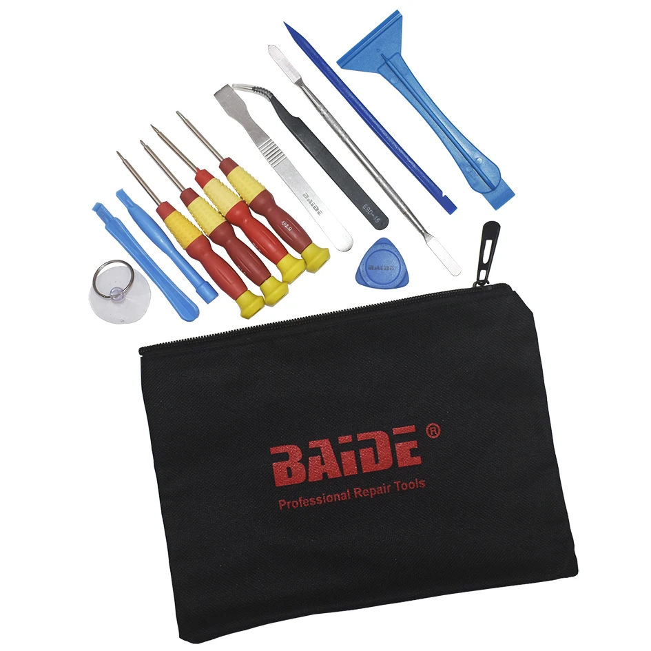 BAIDE Mobile Phone Screen Opening Repair Tools Kit Screwdriver Pry Disassemble Tool set For Huawei iPhone Ttablet PC