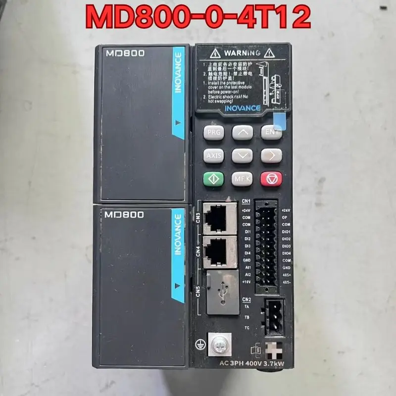 Second-hand disassembled MD800-0-4T12 inverter function test is normal