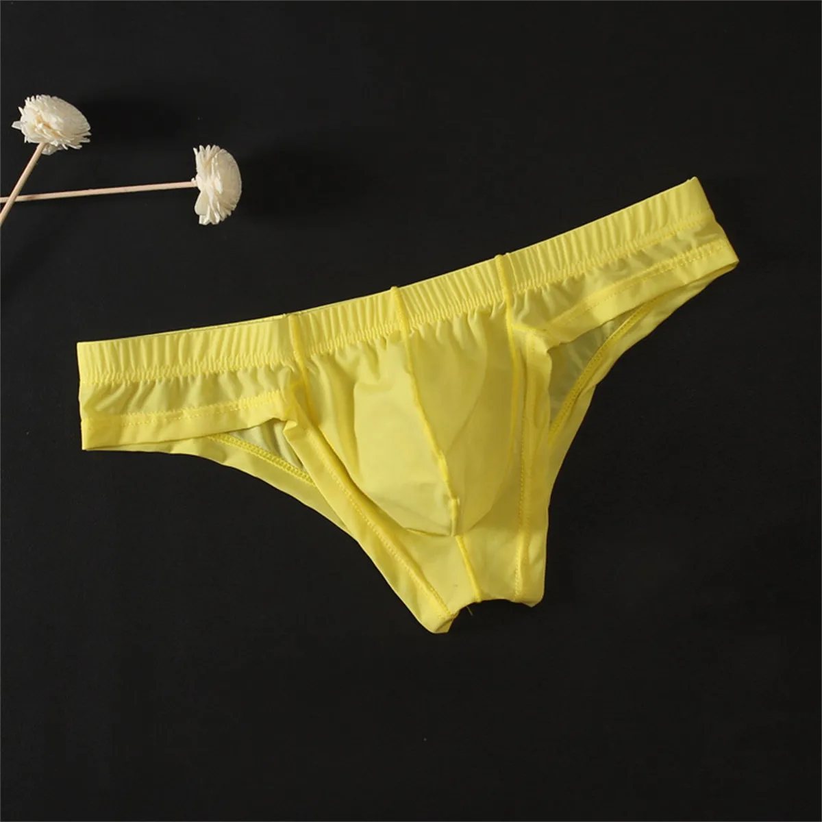 Mens Sexy Lingerie Low-Rise Underwear U Pouch Briefs Underpants Panties Bikini