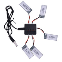 3.7V 550mAh Lipo Battery and usb Charger for JXD 523 523W H43WH RC Quadcopter Drone 852040 3.7 V 550 mAh Lipo Battery