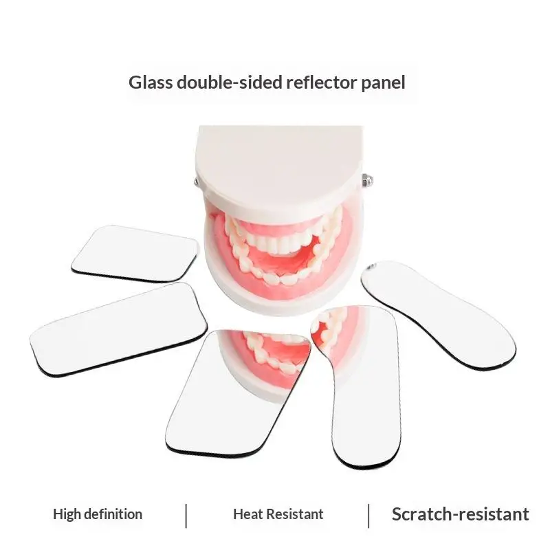 1/5 PCS Dental Intraoral Mirrors Autoclavable Photography Double Side Mirrors Glass Intra Oral Reflector Dental Instruments