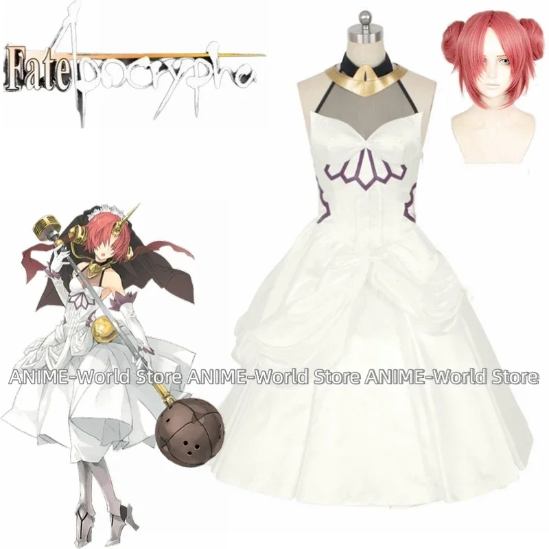 

Game Fate Apocrypha Frankenstein Dress Cosplay Costumes Wig Stage Performence Clothes Any Size