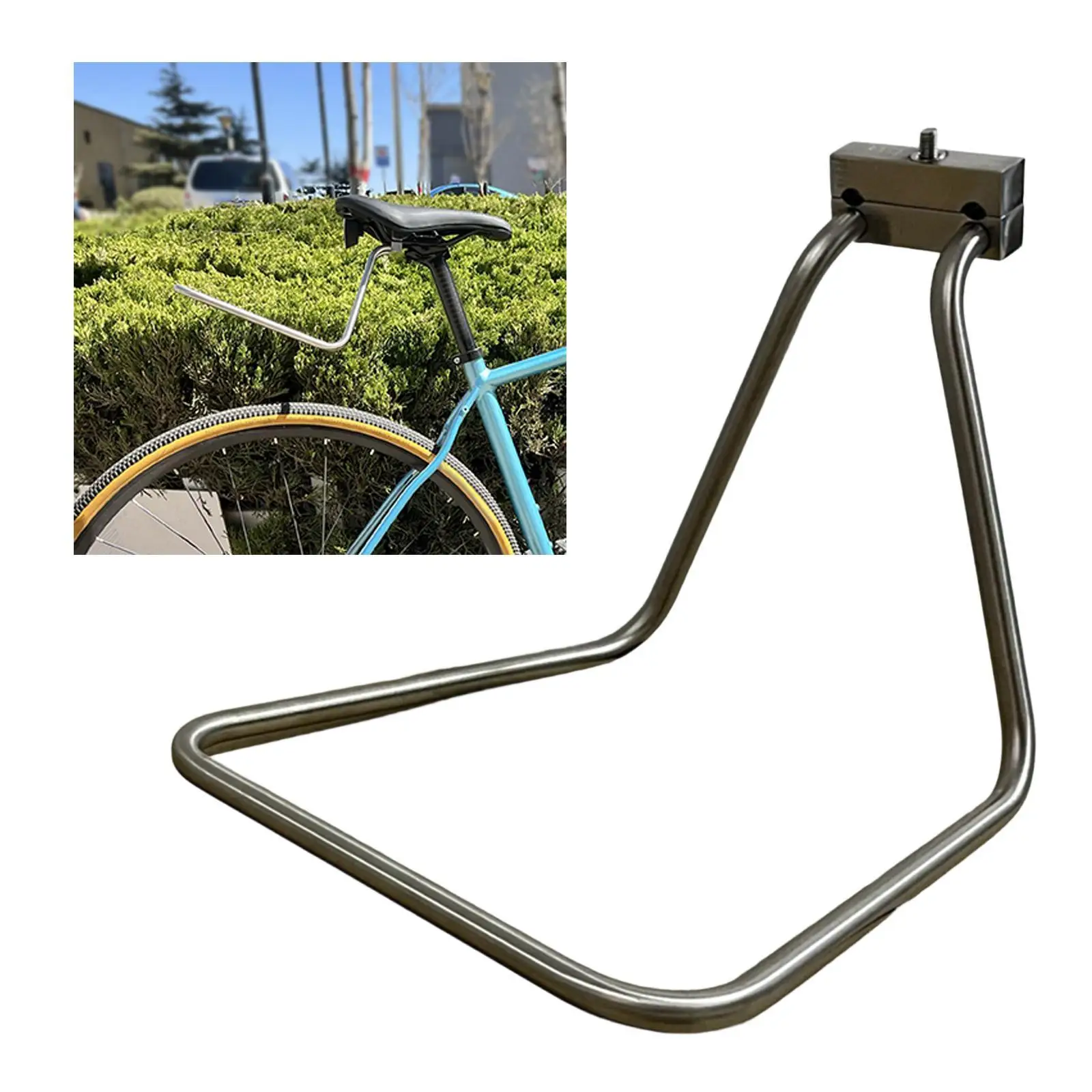 

Bike Rear Cargo Rack Accessories Easy to Install Professional Direct Replaces Stainless Steel