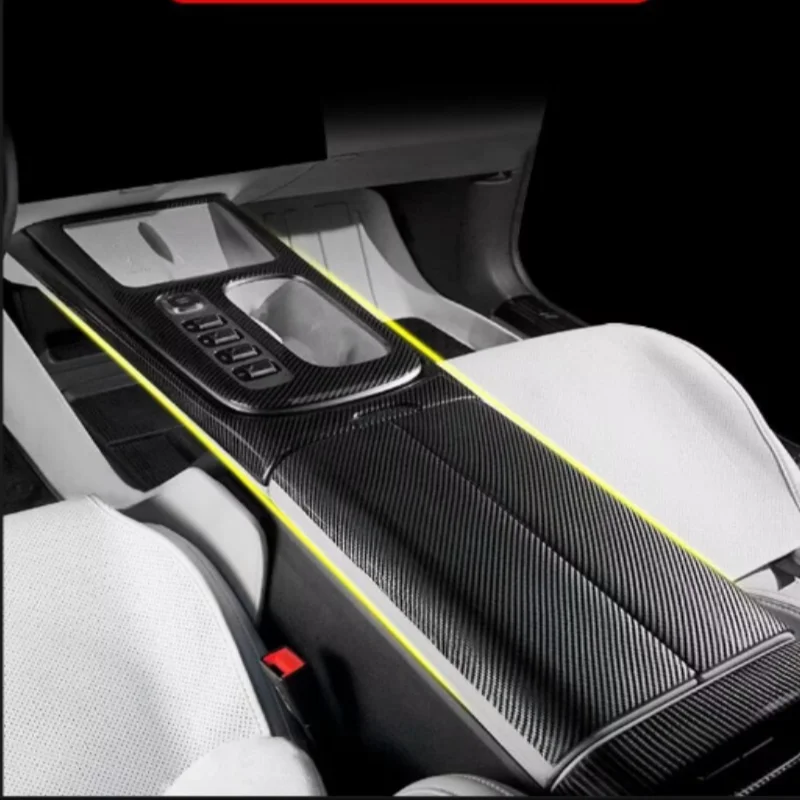 For Xiaomi su7 2024-2025 ABS glass switch/steering wheel/gear shift/cup frame/air outlet interior decoration accessories