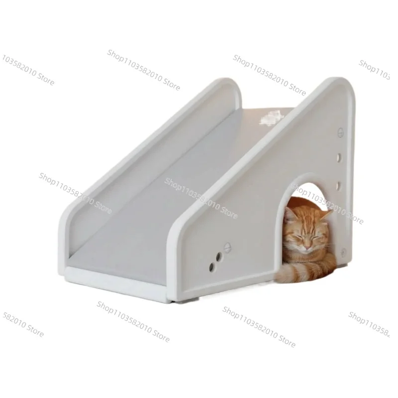 

Adjustable Dog Stairs for Bed, Lightweight Curved Pet Ramp with Washable Waterproof Cover for Sofa