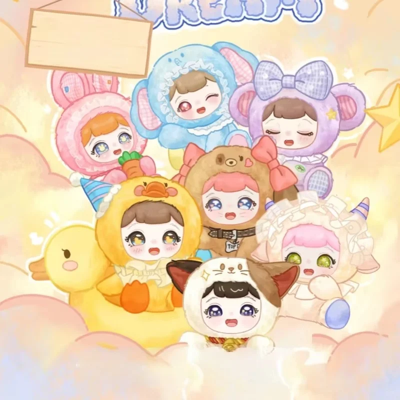 

New Yoyoo Soft FuFu Dream Series Cute Vinyl Doll Pendant Trendy Blind Box Toy Model Collection Handmade Decoration Surprise Gift